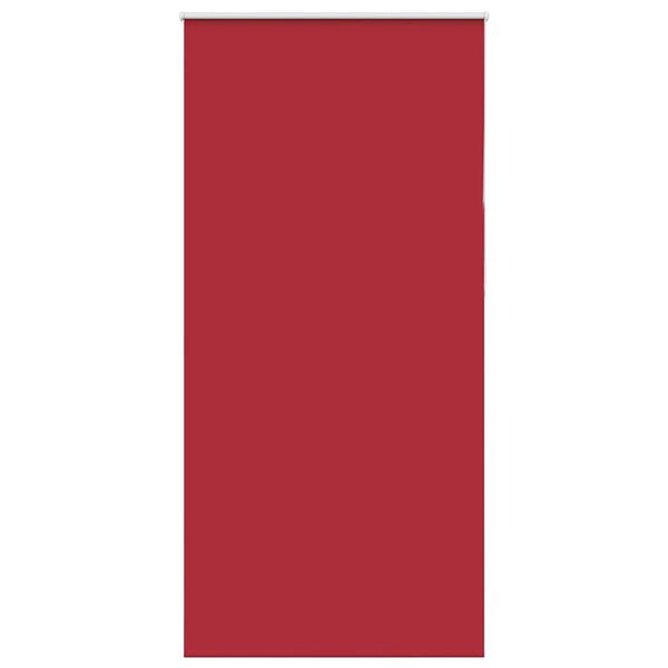 vidaXL Roller Blind Red 100% polyester, Aluminum top rail Large