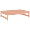 vidaXL Garden Footstool Natural Wood Solid Douglas Wood 47.2 x 33.1 in