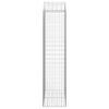 vidaXL Gabion Basket Silver Galvanized Iron Large Durable