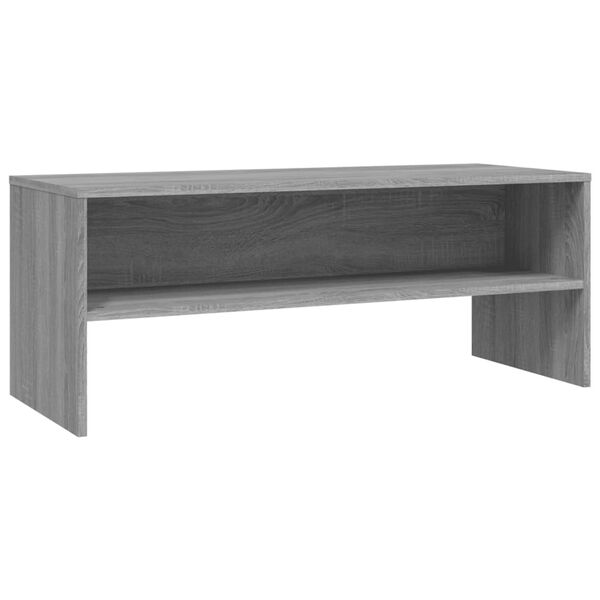 vidaXL TV Cabinet Grey Sonoma Engineered wood TV Cabinet Rectangular