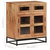 vidaXL Sideboard Natural wood finish Solid Acacia Wood Medium