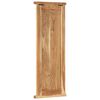 vidaXL Coat Rack Set of 2 Varied wood grain Solid acacia wood