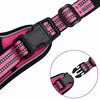 vidaXL Dog Harness Pink Polyester M Adjustable Dog Harness