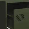 vidaXL TV Cabinet Olive Green Cold-rolled Steel Large TV Cabinet