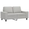 vidaXL 2-seater Sofa Light grey
