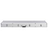 vidaXL Gun Case Silver 52.8"x13.8"x4.7" Aluminum