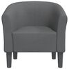 vidaXL Tub Chair Dark Grey