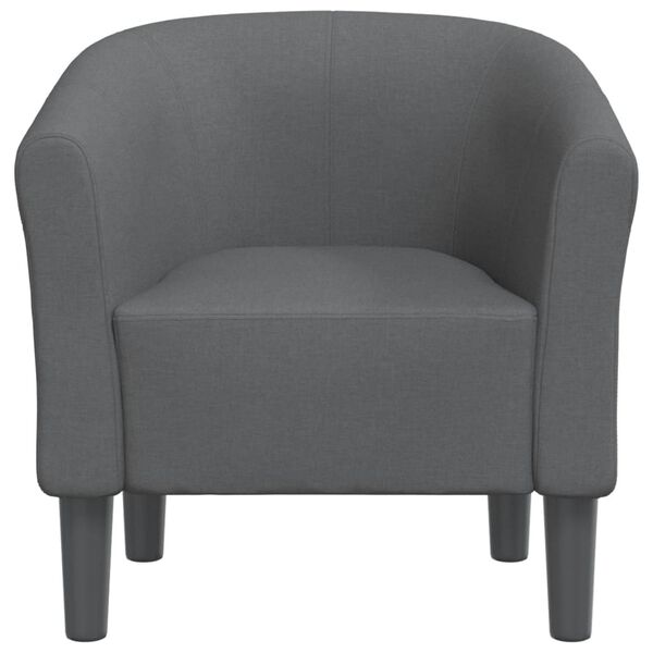 vidaXL Tub Chair Dark Grey