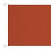 vidaXL Vertical Awning Terracotta Oxford fabric (100% polyester)