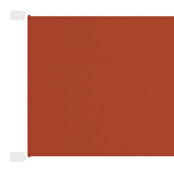 vidaXL Vertical Awning Terracotta Oxford fabric (100% polyester)