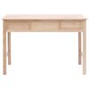 vidaXL Desk Natural Paulownia wood, Poplar wood Medium Desk