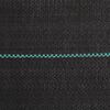 vidaXL Weed Membrane Black with Green Stripes 100% Polypropylene Large