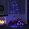 vidaXL Christmas Cone Tree 200 LEDs Indoor and Outdoor 3x5 ft