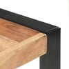 vidaXL Dining Table Natural Wood Solid Acacia wood Large