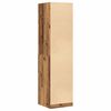 vidaXL Wardrobe Old Wood Engineered Wood Compact Wardrobe Rectangular