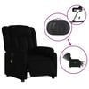 vidaXL Electric Massage Recliner Chair Black