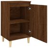 vidaXL Bedside Cabinet Set of 2 Brown Oak Engineered Wood Medium