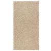 vidaXL Rug Jute Look Polypropylene (100% PP) 39.4x78.7 in