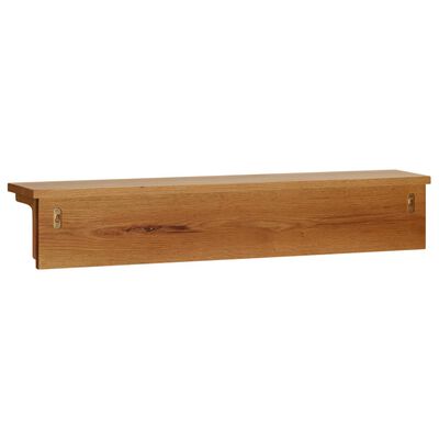 vidaXL Coat Rack 35.4"x6.3"x6.3" Solid Oak Wood