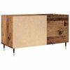 vidaXL Record Cabinet Old wood Engineered wood, Iron
