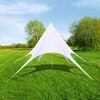 vidaXL Garden Gazebo White Oxford Fabric Large Collapsible