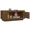 vidaXL Coffee Table Brown Oak Engineered Wood Medium Coffee Table