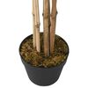 vidaXL Artificial Bamboo Tree Green Bamboo, Textile Fiber, Plastic Medium