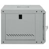 vidaXL Network Cabinet with Storage Gray 53 x 45 x 30 cm Steel