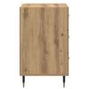 vidaXL Bedside Cabinet Artisan Oak 15.75 x 15.75 x 25.98 in