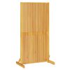 vidaXL Privacy Screen Brown 79.5 x 50 x 150 cm Solid Acacia wood