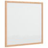 vidaXL Magnetic Whiteboard with Solid Pine Wood Frame 15.7x15.7"