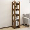 vidaXL Book Cabinet Honey brown Solid pine wood Medium Book Cabinet