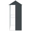 vidaXL Bird Cage Anthracite 84.65 x 43.31 x 97.24 in Galvanised Steel