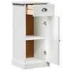 vidaXL Bathroom Cabinet VIGO White 37.5 x 34 x 80 cm Solid Pine wood