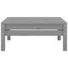 vidaXL Garden Lounge Set Grey Solid Pinewood Medium Modular