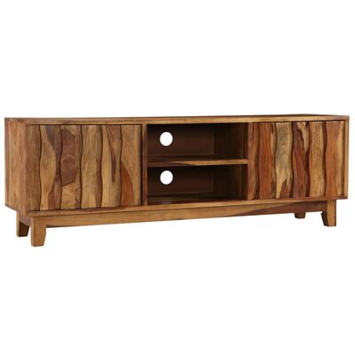 vidaXL TV Cabinet Solid Sheesham Wood 46.5"x11.8"x15.7"