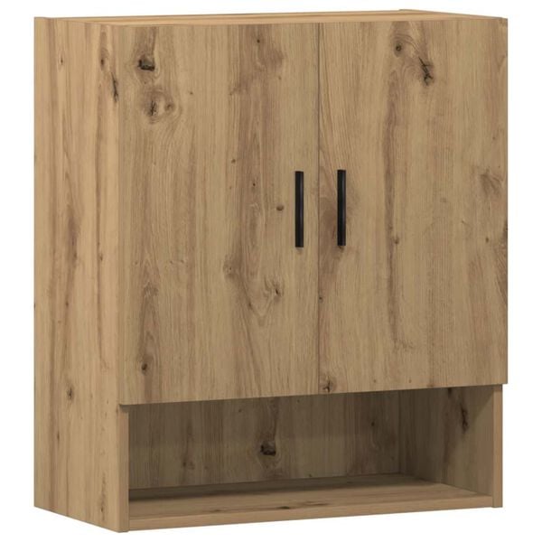 vidaXL Wall Cabinet Artisan Oak Engineered Wood