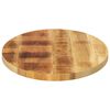 vidaXL Table Top Natural Mango Wood Solid Rough Mango Wood