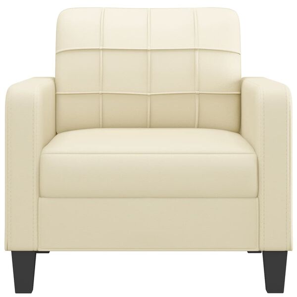 vidaXL Sofa Chair Cream