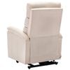 vidaXL Stand up Chair Cream Fabric