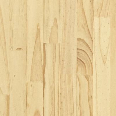 vidaXL 2-Tier Book Cabinet 39.4"x11.8"x27.6" Solid Pine Wood