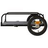 vidaXL Bike Trailer Black 48.0x20.9x12.2" Iron