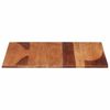 vidaXL Table Top Natural Solid Acacia wood 23.6 x 23.6 in Durable