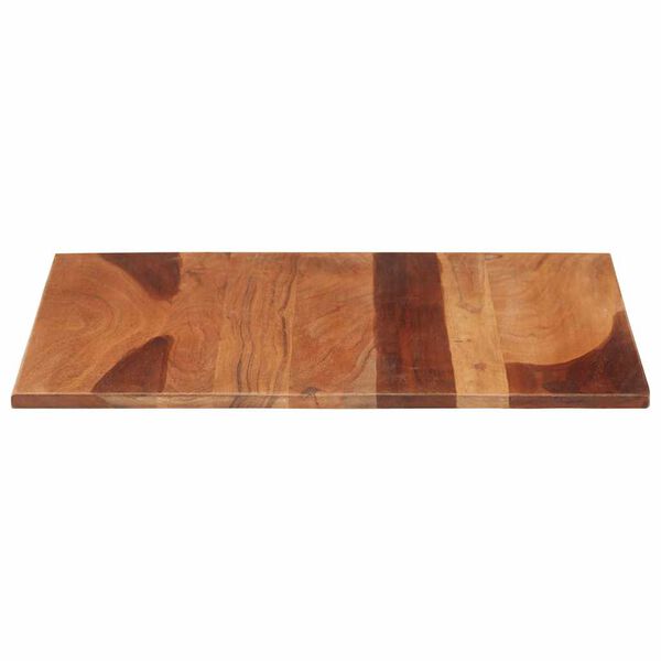 vidaXL Table Top Natural Solid Acacia wood 23.6 x 23.6 in Durable