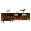 vidaXL TV Cabinet Smoked Oak Engineered Wood Large Stylish TV Cabinet