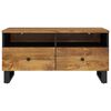 vidaXL Coffee Table 31.5x21.3x15.7" Solid Wood Mango&Engineered Wood