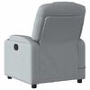 vidaXL Electric Massage Recliner Chair Light gray