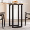 vidaXL Dining Table Legs O-Frame 31.5"x15.7"x28.7" Steel