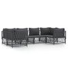 vidaXL Garden Lounge Set Anthracite
