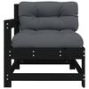 vidaXL Garden Chair Black, Anthracite